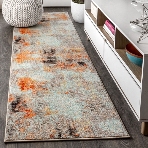 Tapis moderne contemporain Pop Abstract Vintage