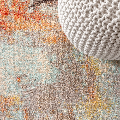 Tapis moderne contemporain Pop Abstract Vintage