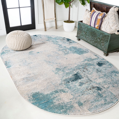Contemporary Pop Modern Abstract Vintage Area Rug