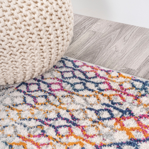 Arta Moroccan Vintage Geometric Rug Area Rug