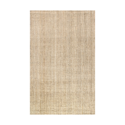 JONATHAN Y  Hiro Hand Woven Chunky Jute Area Rug