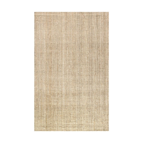 JONATHAN Y  Hiro Hand Woven Chunky Jute Area Rug