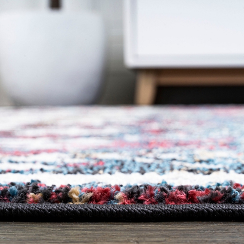 Dhiya Distressed Kilim Area Rug