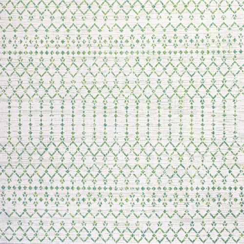 JONATHAN Y  Ourika Moroccan Geometric Textured Weave Indoor/outdoor Square Rug