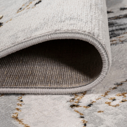 Tapis abstrait tourbillon marbré