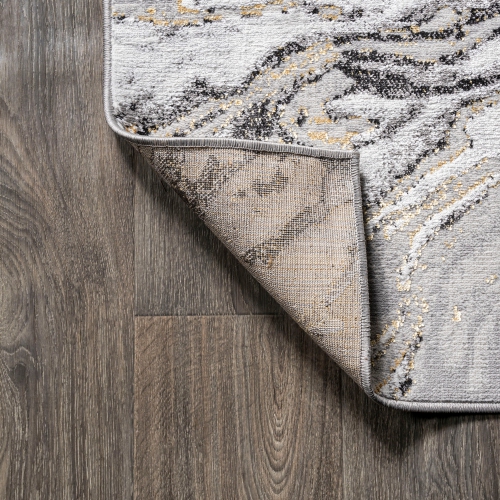 Tapis abstrait tourbillon marbré