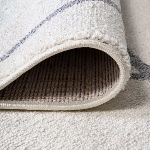 Tapis avec treillis à losanges de Cole Minimalist