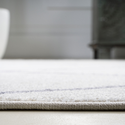 Tapis avec treillis à losanges de Cole Minimalist
