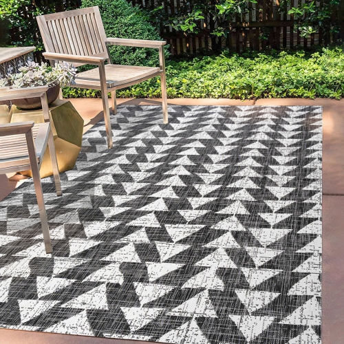 andratx Modern Tribal Geometric Indoor/Outdoor Area Rug