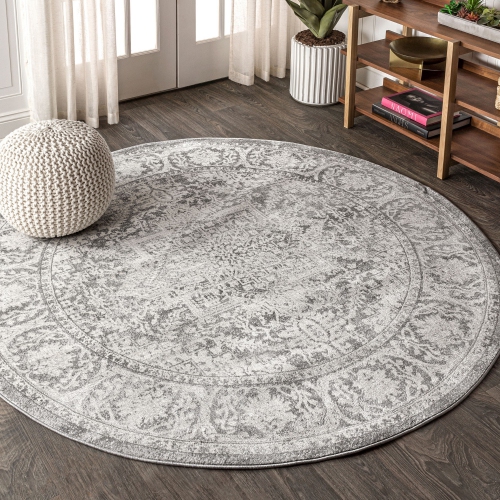 Modern Persian Vintage Medallion Area Rug