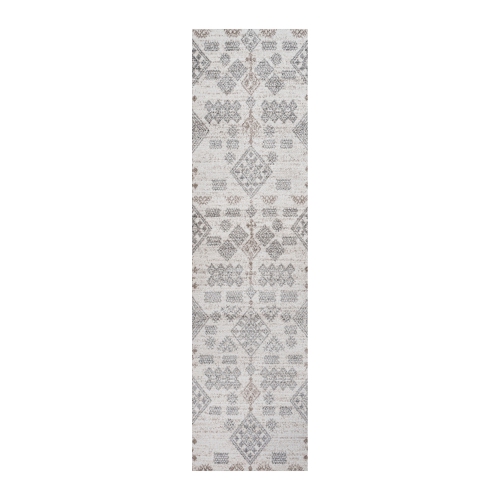 Image 1 of 10.. Bhalil Berber Diamond Geometric Area Rug