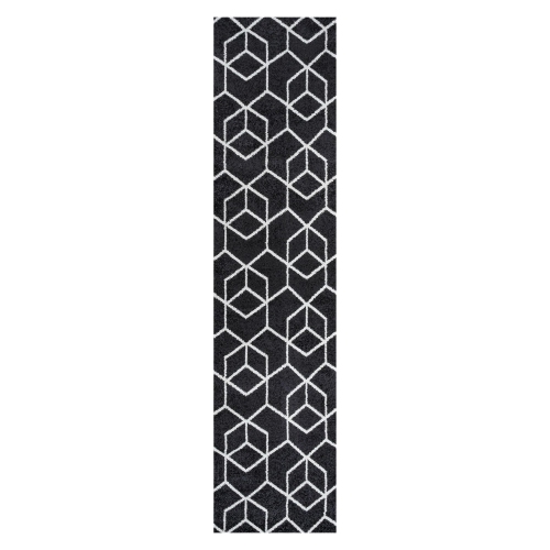 JONATHAN Y  Tumbling Blocks Modern Geometric Area Rug