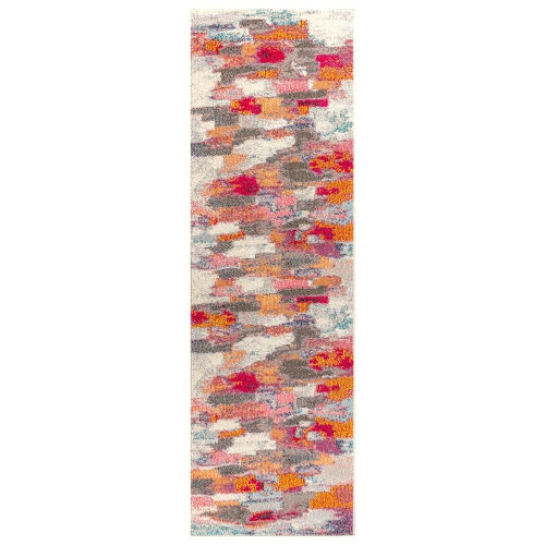 JONATHAN Y  Contemporary Pop Modern Abstract Brushstroke Area Rug