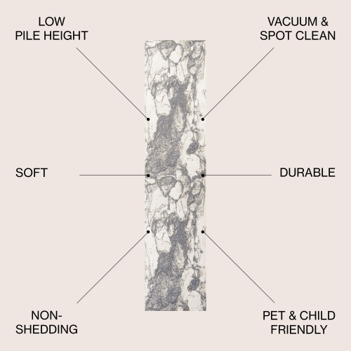 Tapis moderne Marmo Abstract Marbled