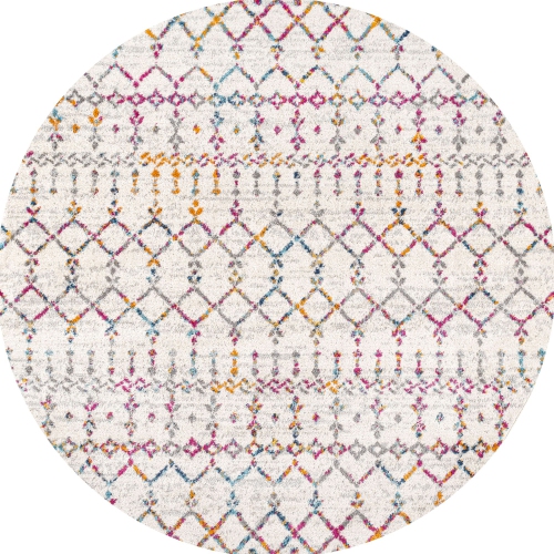 Image 1 of 10.. Moroccan Hype Boho Vintage Diamond Area Rug