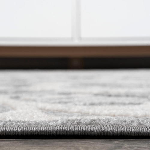 Lucena Modern Medallion High-Low Indoor/Outdoor Area Rug