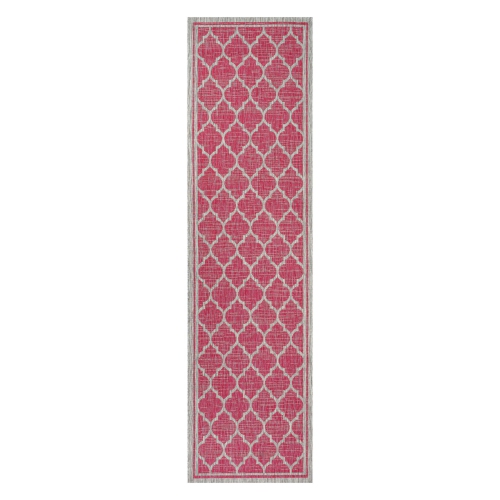 JONATHAN Y  Trebol Moroccan Trellis Textured Weave Indoor/outdoor Area Rug