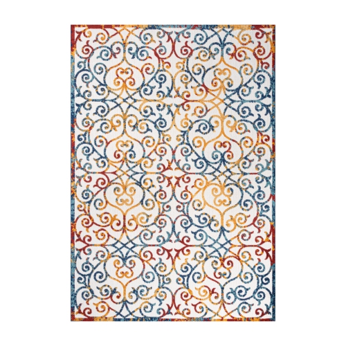 Atrani Scroll Trellis Indoor/Outdoor Area Rug