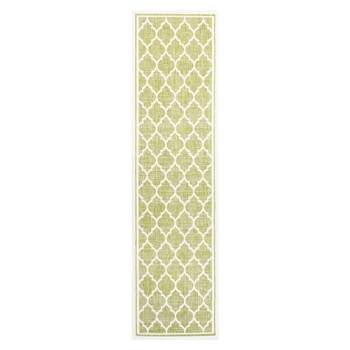 Trebol Moroccan Trellis Textured Weave Indoor/Outdoor Area Rug