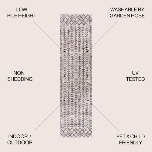 Tokay Bohemian Geometric Indoor/Outdoor Area Rug