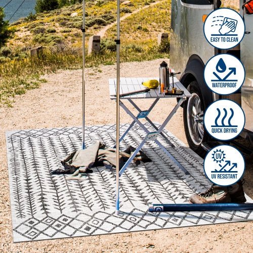 Tokay Bohemian Geometric Indoor/Outdoor Area Rug