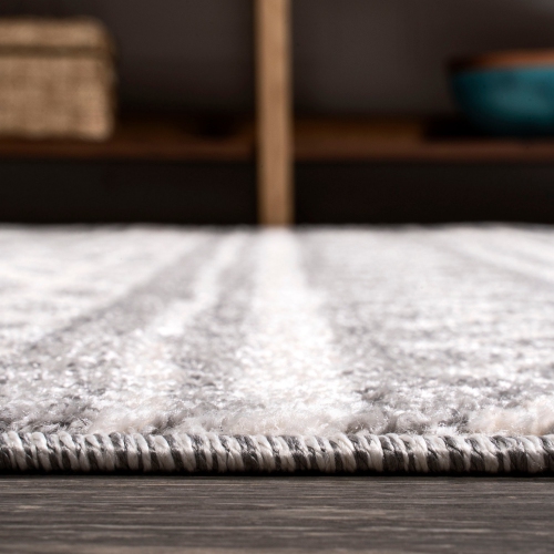 Tapis rayé motif géométrique tribal Imlil