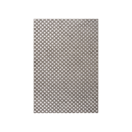 Image 1 de 10.. Tapis d'appoint en treillis à motif de petits diamants taille basse rabat