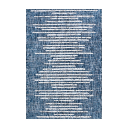 Zolak Berber Stripe Geometric Indoor/Outdoor Area Rug