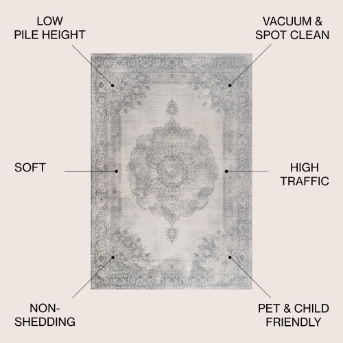 Tapis Kelly Rosalia Cottage Medallion