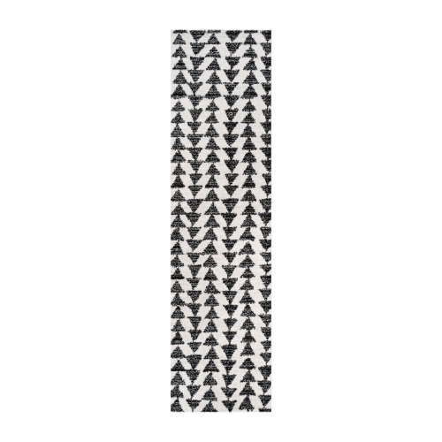 Aisha Moroccan Triangle Geometric Area Rug