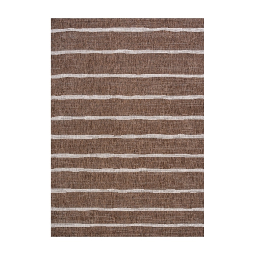 Image 1 of 10.. Colonia Berber Stripe Indoor/Outdoor Area Rug