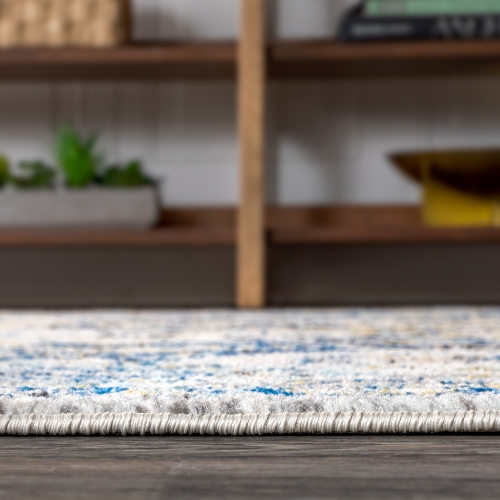 Tapis moderne avec treillis style ancien Boho Perse