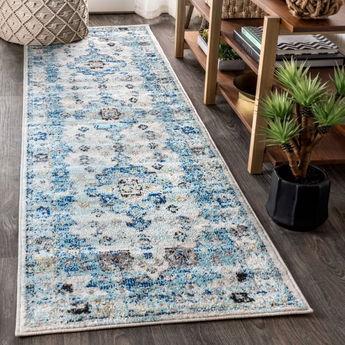 Modern Persian Boho Vintage Medallion Area Rug