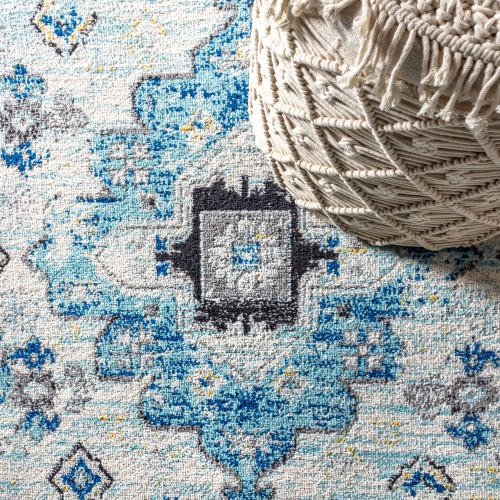 Modern Persian Boho Vintage Medallion Area Rug