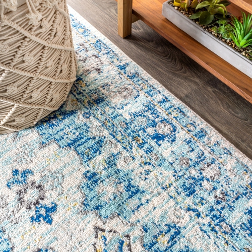 Modern Persian Boho Vintage Medallion Area Rug