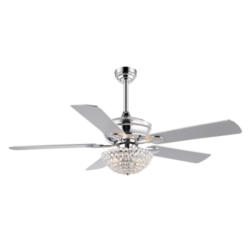 Cammy Traditional Transitional Iron LED Ceiling Fan