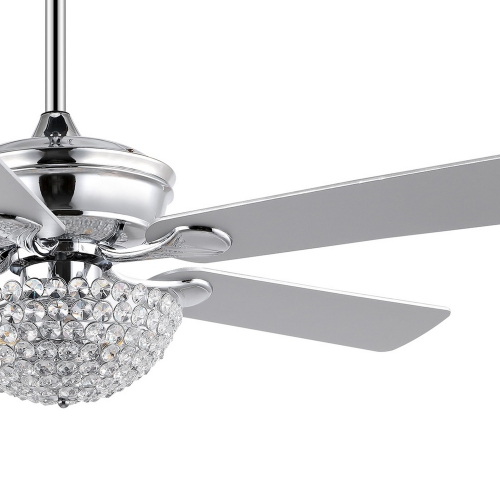 Cammy Traditional Transitional Iron LED Ceiling Fan