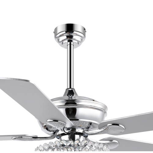 Cammy Traditional Transitional Iron LED Ceiling Fan