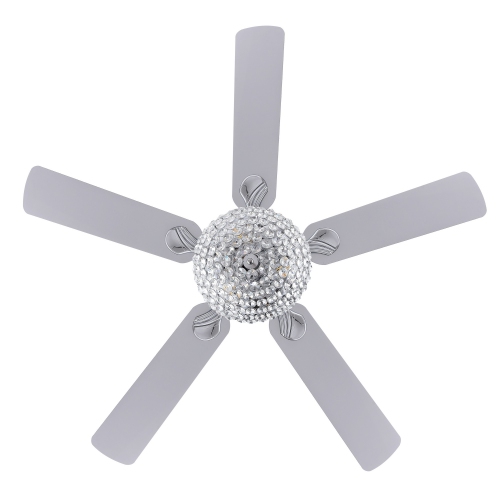 Cammy Traditional Transitional Iron LED Ceiling Fan