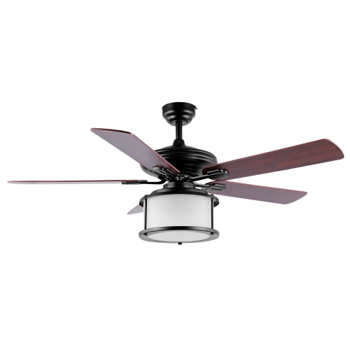 Brantley Bohemian Farmhouse Iron LED Ceiling Fan