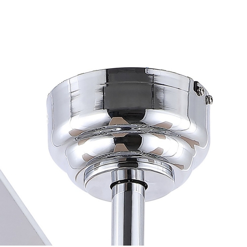 Mandy Glam Classic Crystal Dome Shade LED Ceiling Fan with Remote