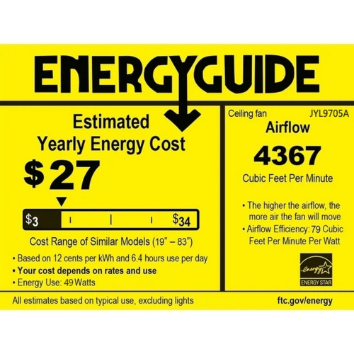 Kris Crystal LED Ceiling Fan with Remote