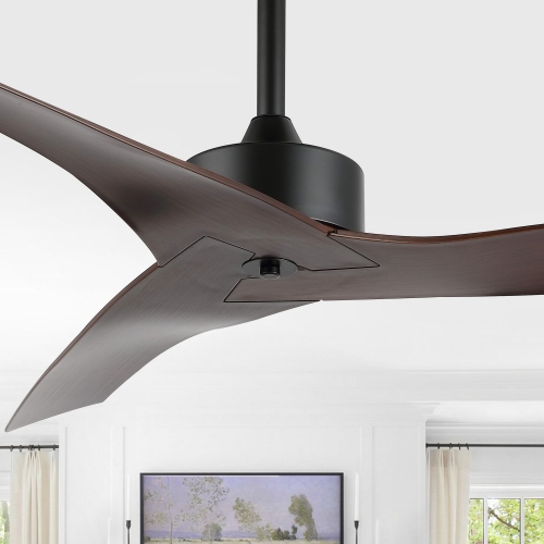 Aldrin Modern Minimalist Iron/Plastic Razor Ceiling Fan