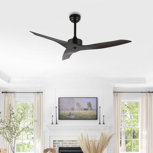 Aldrin Modern Minimalist Iron/Plastic Razor Ceiling Fan
