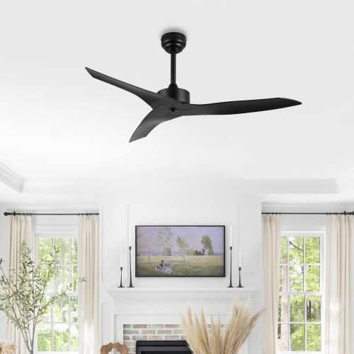 Aldrin Modern Minimalist Iron/Plastic Razor Ceiling Fan