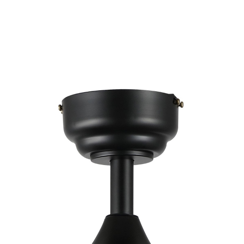 Erin Rustic Farmhouse Iron/Wood Bead Mobile Appremote Controlled LED Ceiling Fan