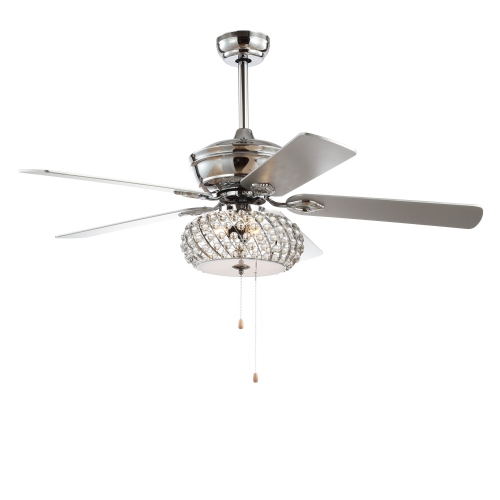 Crista Metal/Wood LED Ceiling Fan