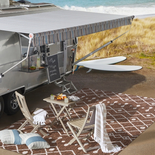 Nokat Tribal Bohemian Indoor/Outdoor Area Rug