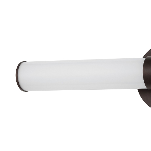 Brooks Industrial Mid Century Iron Integrated LED Vanity Light