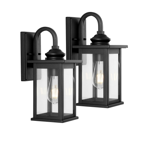 Cary Iron/Glass Traditional Modern LED Outdoor Lantern